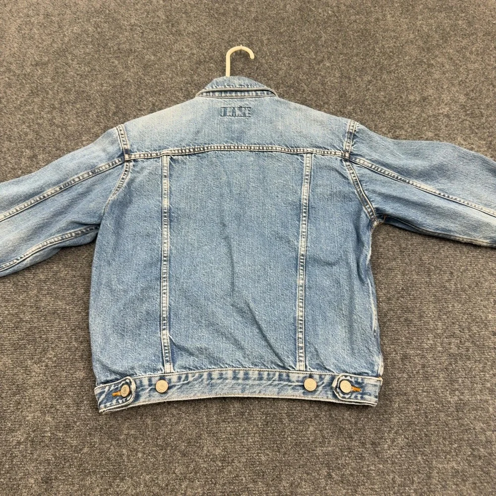 Vintage Old Navy Denim Jacket Kids 10 Blue Cotton Trucker 90s Streetwear